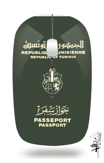 Souris sans fil avec récepteur usb Passeport tunisien