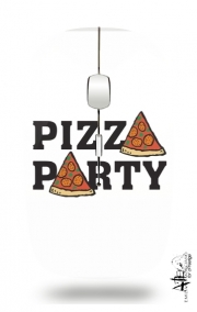 Souris sans fil avec récepteur usb Pizza Party