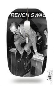 Souris sans fil avec récepteur usb President Chirac Metro French Swag