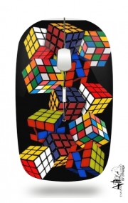 Souris sans fil avec récepteur usb Rubiks Cube