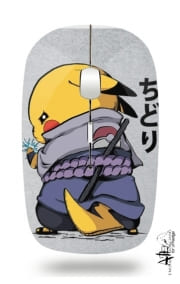 Souris sans fil avec récepteur usb Sasuke x Pikachu