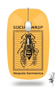 Souris sans fil avec récepteur usb Social Wasp Vespula Germanica