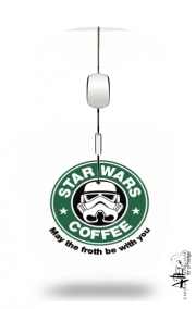 Souris sans fil avec récepteur usb Stormtrooper Coffee inspired by StarWars