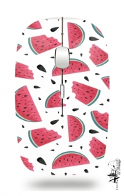 Souris sans fil avec récepteur usb Summer pattern with watermelon