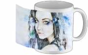 Tasse Mug Amy Lee Evanescence watercolor art