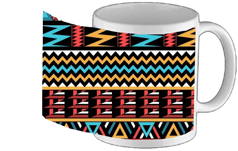 Tasse Mug aztec pattern red Tribal