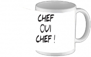 Tasse Mug Chef Oui Chef humour