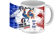 Tasse Mug France Football Coq Sportif Fier de nos couleurs Allez les bleus