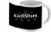 Tasse Mug Genshin impact elements