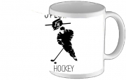 Tasse Mug Je peux pas j'ai hockey sur glace