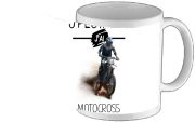 Tasse Mug Je peux pas j'ai motocross