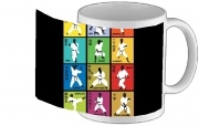 Tasse Mug Karate techniques