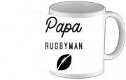 Tasse Mug Papa Rugbyman