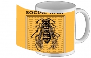 Tasse Mug Social Wasp Vespula Germanica