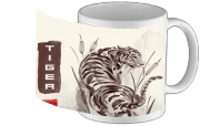 Tasse Mug Tiger Japan Watercolor Art