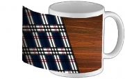 Tasse Mug Wooden Scottish Tartan