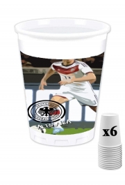 Pack de 6 Gobelets Allemagne foot 2014