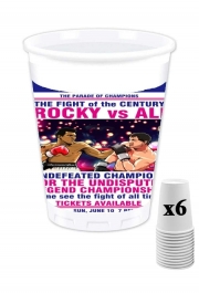 Pack de 6 Gobelets Ali vs Rocky