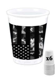 Pack de 6 Gobelets American Camouflage