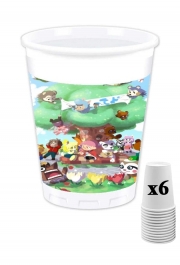 Pack de 6 Gobelets Animal Crossing Artwork Fan