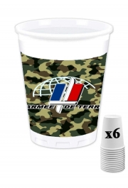 Pack de 6 Gobelets Armee de terre - French Army