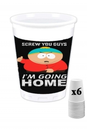 Pack de 6 Gobelets Cartman Going Home