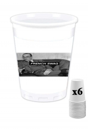 Pack de 6 Gobelets Chirac French Swag