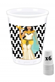 Pack de 6 Gobelets Cleopatra Egypt