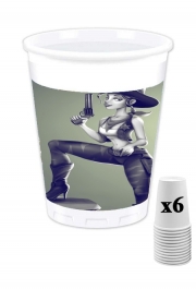 Pack de 6 Gobelets Cowgirl