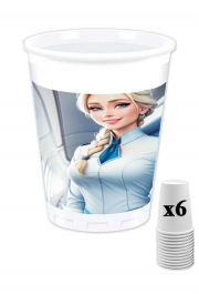 Pack de 6 Gobelets Elsa Flight