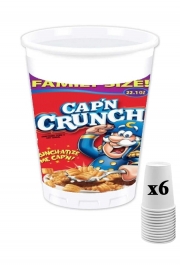 Pack de 6 Gobelets Food Capn Crunch