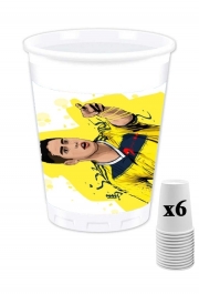 Pack de 6 Gobelets Football Stars: James Rodriguez - Colombia