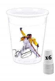 Pack de 6 Gobelets Freddie Mercury Signature