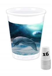 Pack de 6 Gobelets Freedom Of Dolphins
