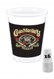Pack de 6 Gobelets Gas Monkey Garage