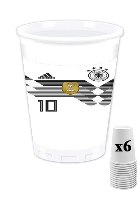 Pack de 6 Gobelets Germany World Cup Russia 2018