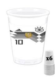 Pack de 6 Gobelets Germany World Cup Russia 2018