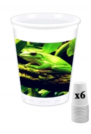 Pack de 6 Gobelets Green Frog