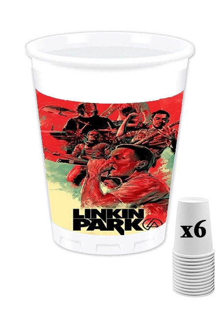 Pack de 6 Gobelets Linkin Park