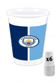 Pack de 6 Gobelets Manchester City