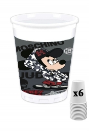 Pack de 6 Gobelets Mouse Moschino Gangster