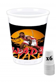 Pack de 6 Gobelets NBA Legends: Dwyane Wade
