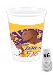 Pack de 6 Gobelets NBA Legends: Kobe Bryant