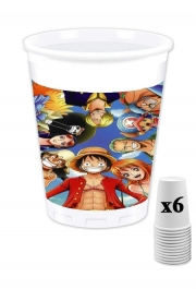Pack de 6 Gobelets One Piece Equipage