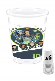 Pack de 6 Gobelets Outer Space Collection: One Direction 1D - Harry Styles