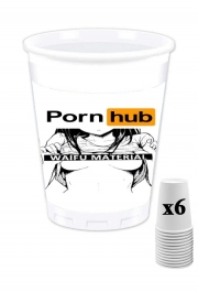 Pack de 6 Gobelets PornHub Waifu