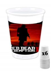 Pack de 6 Gobelets Red Dead Redemption Fanart