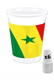Pack de 6 Gobelets Senegal Football