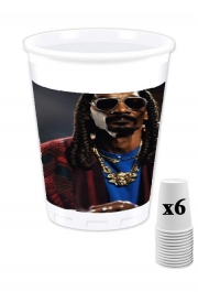 Pack de 6 Gobelets Snoop Gangsta V1