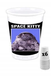 Pack de 6 Gobelets Space Kitty